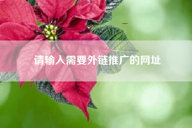 请输入需要外链推广的网址