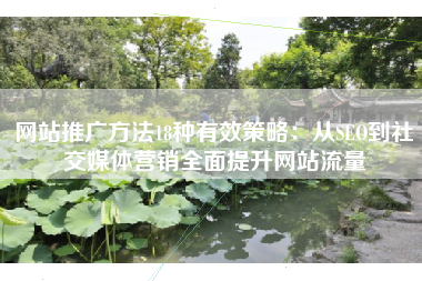 网站推广方法18种有效策略：从SEO到社交媒体营销全面提升网站流量